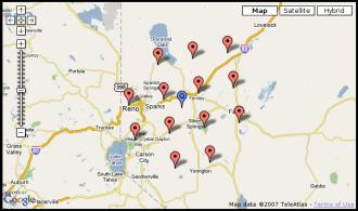 gridded map example